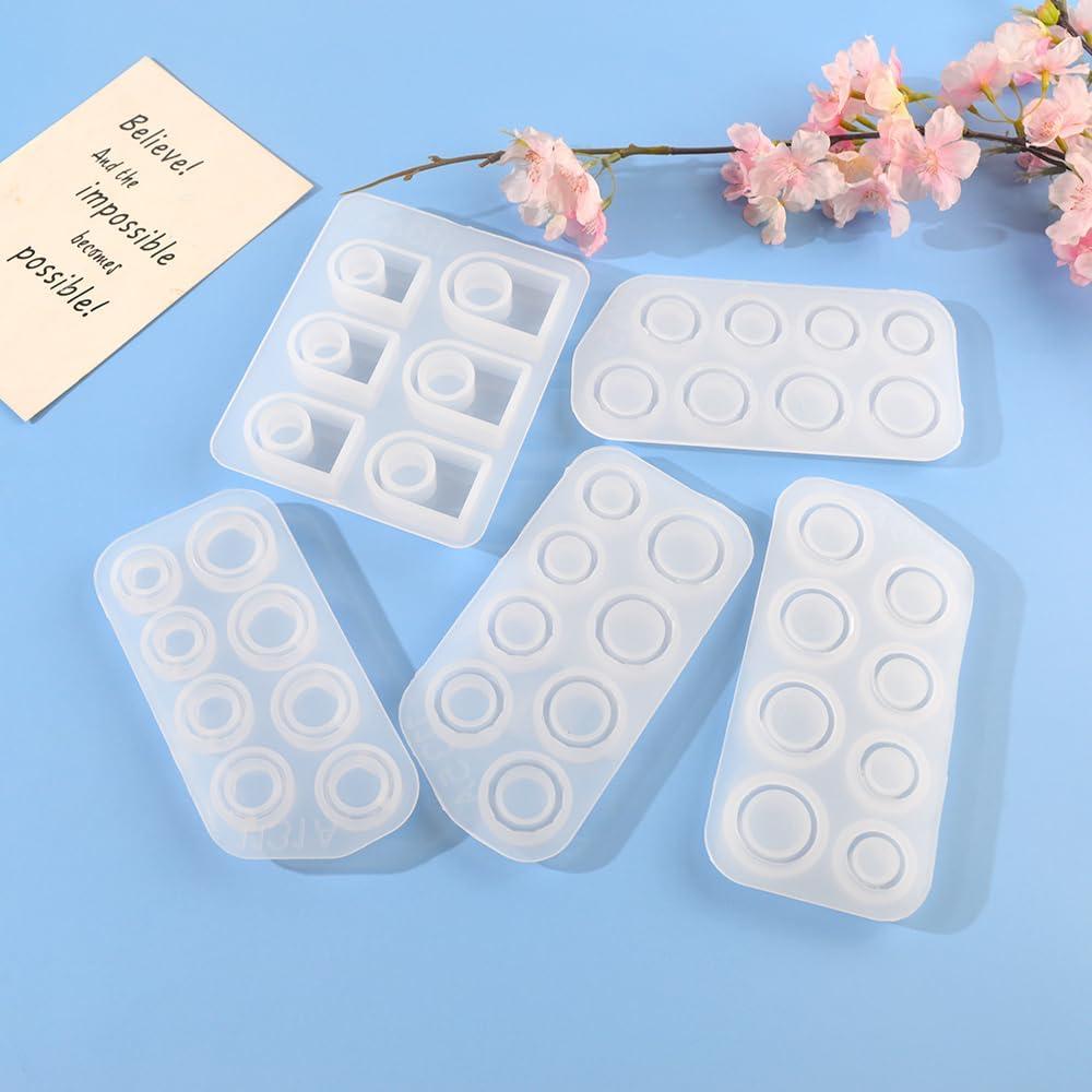 Caja de Moldes de Silicona RESIN GO 500g para Resina Creativa