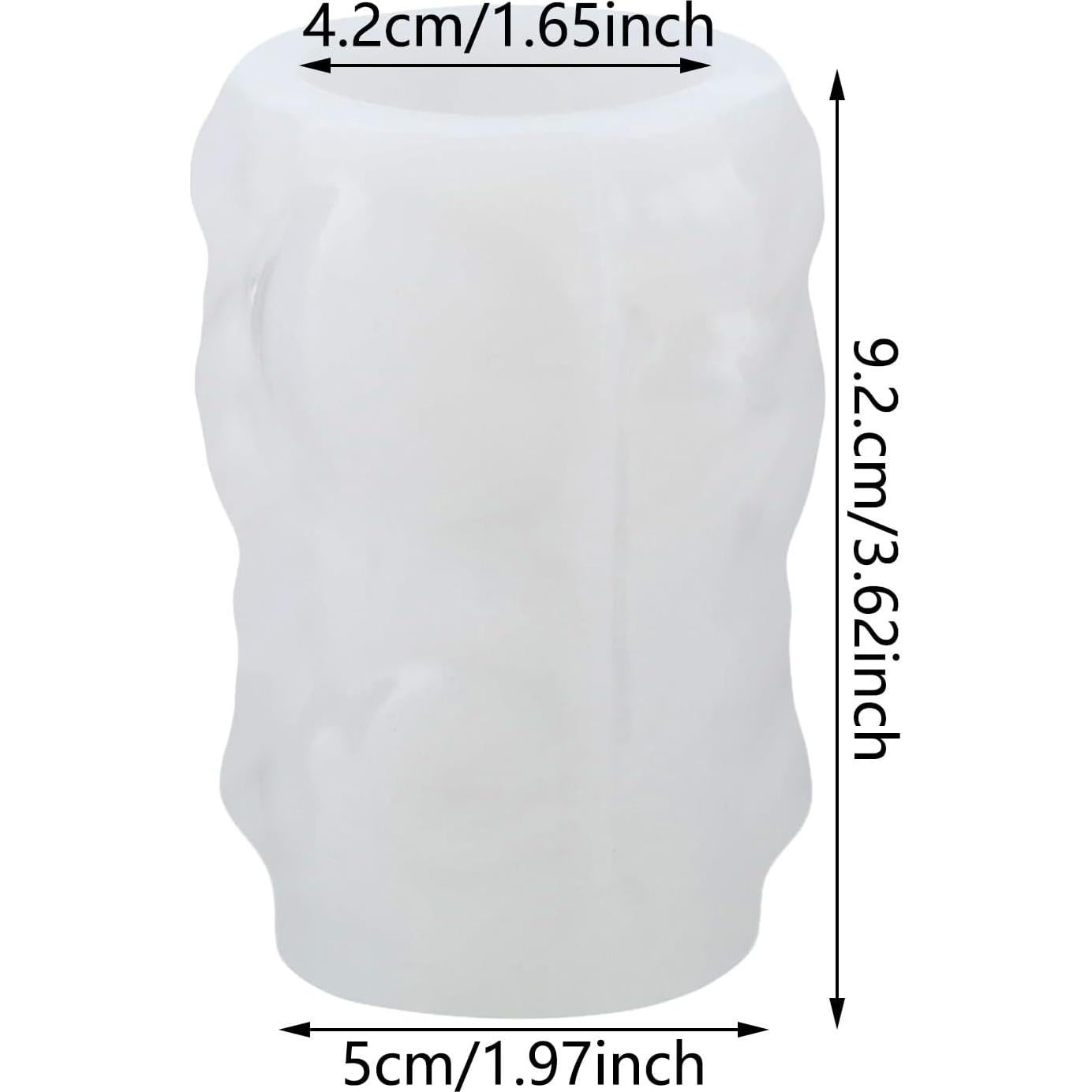 Molde de Vela de Silicona YANYONG Concha Marina 9.19x5cm