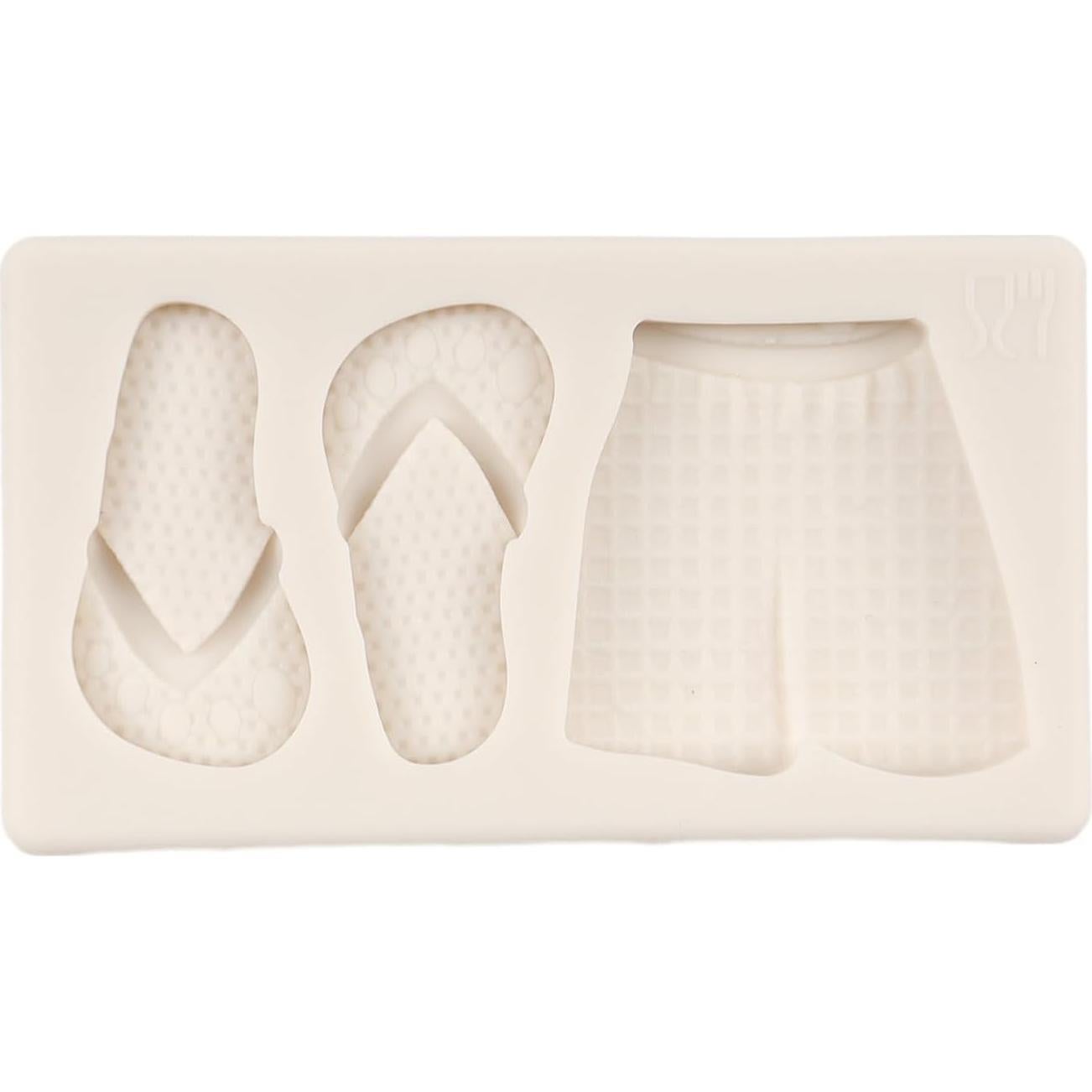 Moldes de Fondant de Silicona FCKEMLDS - Playa Hawaiana 4 Pcs