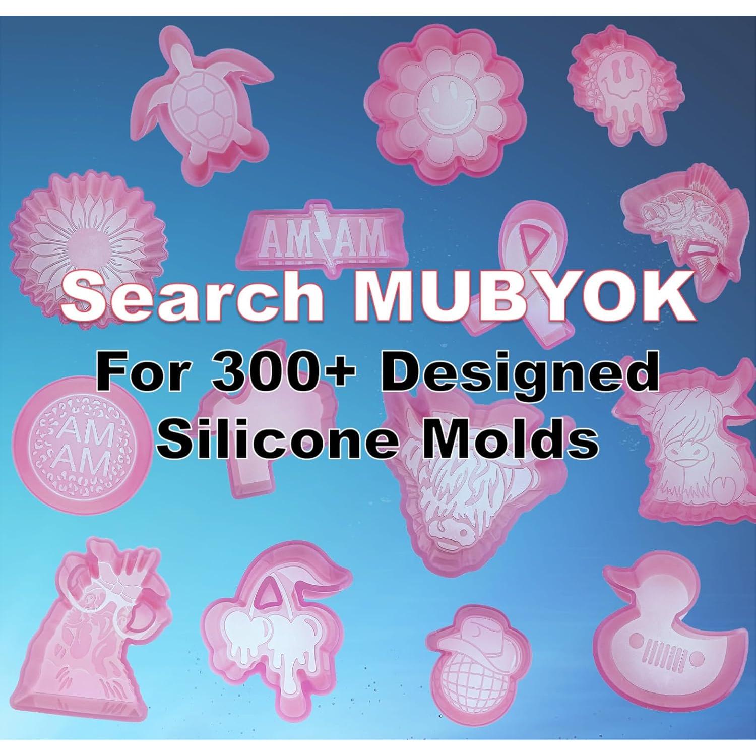 Molde de Silicona MUBYOK M150 para Pastel de Navidad 10x9 cm