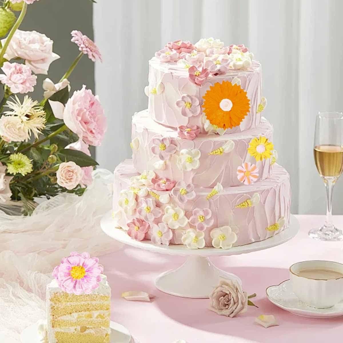 5 Moldes de Silicona KuuGuu para Flores de Pasteles DIY