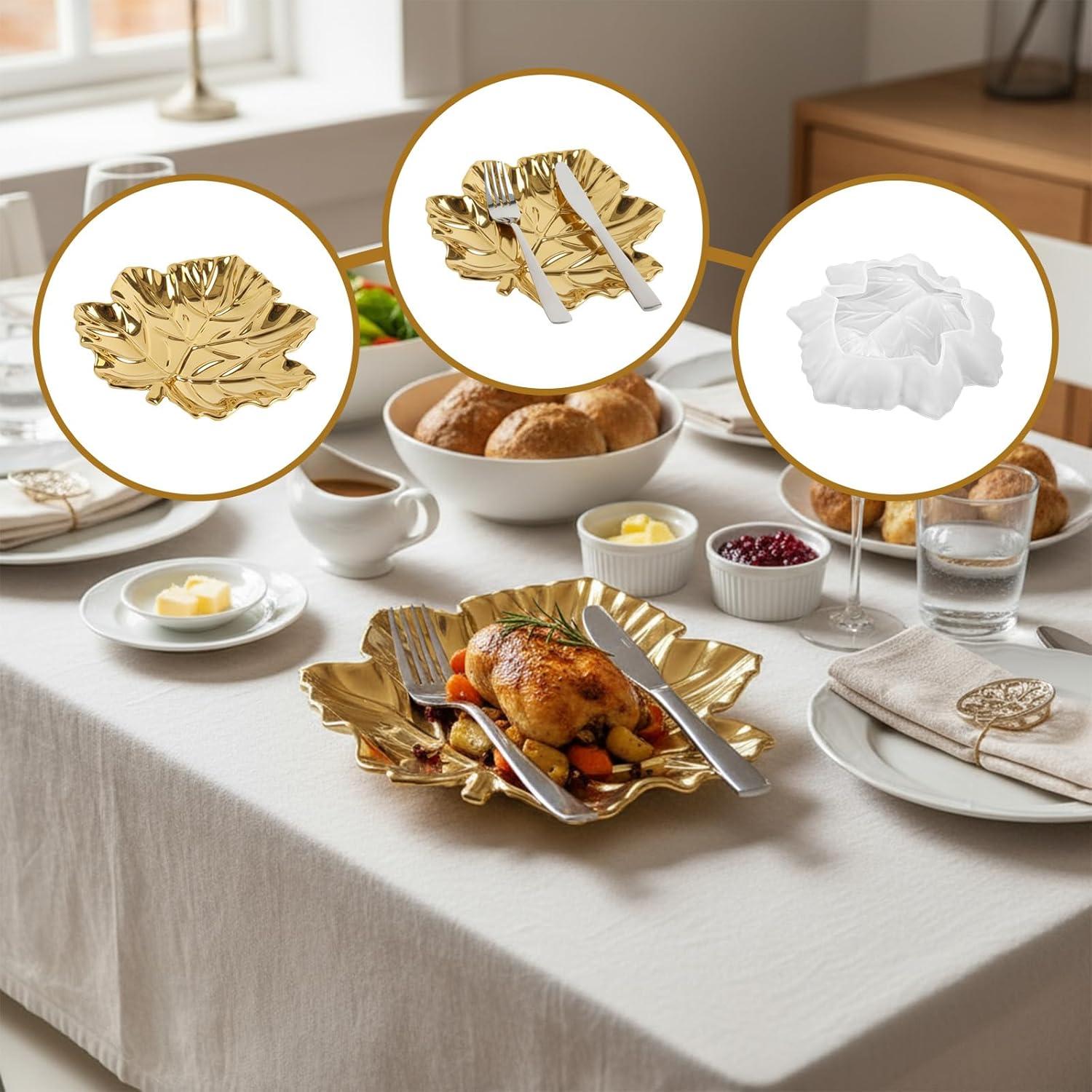 Molde de Silicona para Resina Hojas de Arce Yuomeaz 13.5x15.2cm