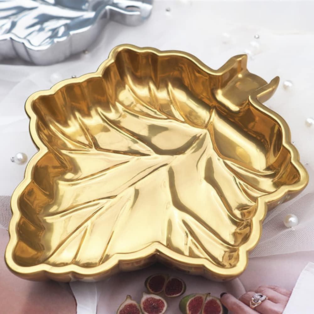 Molde de Silicona para Cenicero Hoja de Arce QTTLLI 13.97x12.19cm