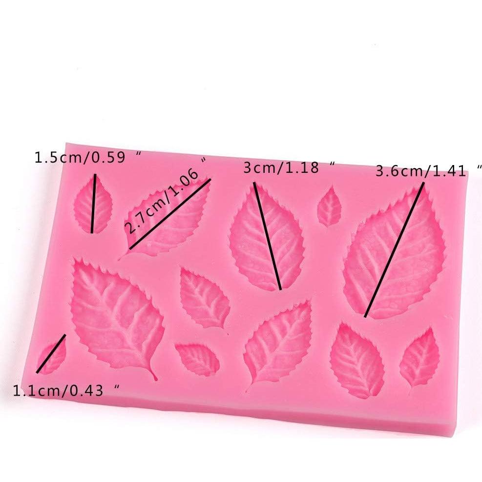 Moldes de Silicona 3D Rosa Galyacht para Pasteles y Manualidades