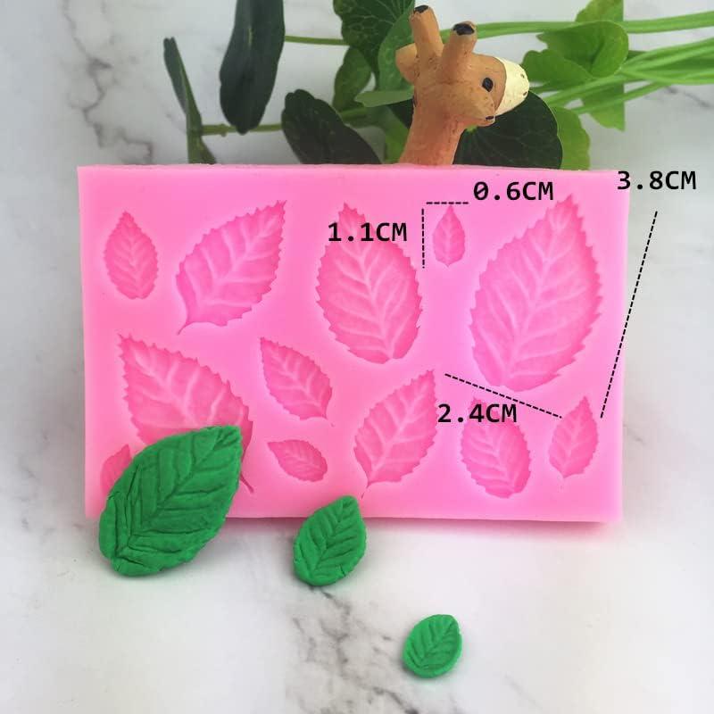 Moldes de Silicona 3D Rosa Galyacht para Pasteles y Manualidades