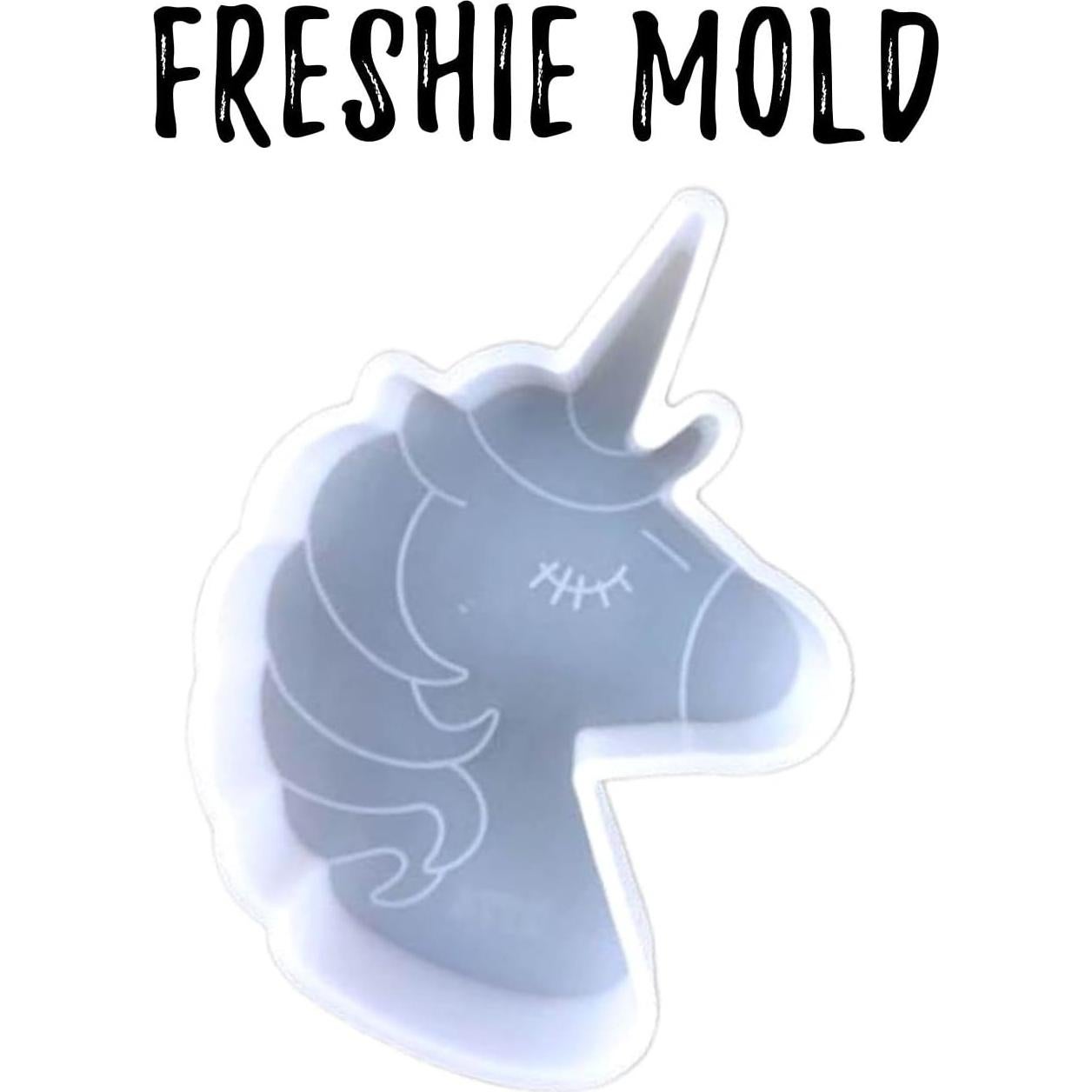 Molde de Silicona Unicornio Lashicorn 10.16x13.97 cm