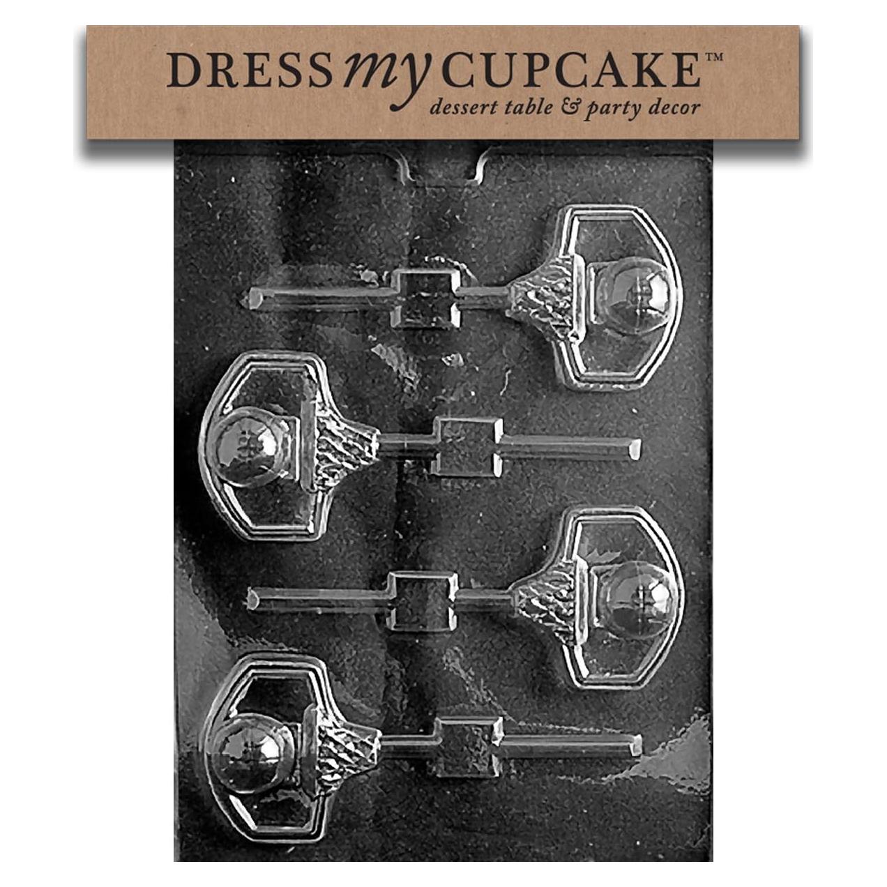 Molde de Caramelo Lollipop Baloncesto Dress My Cupcake