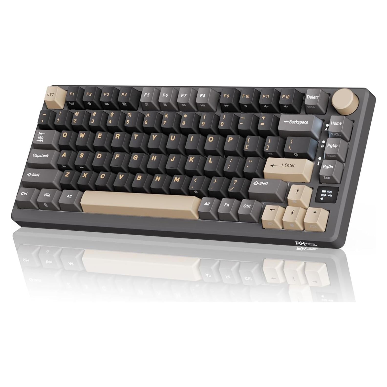 Teclado Mecánico RK Royal Kludge M75 75% RGB OLED