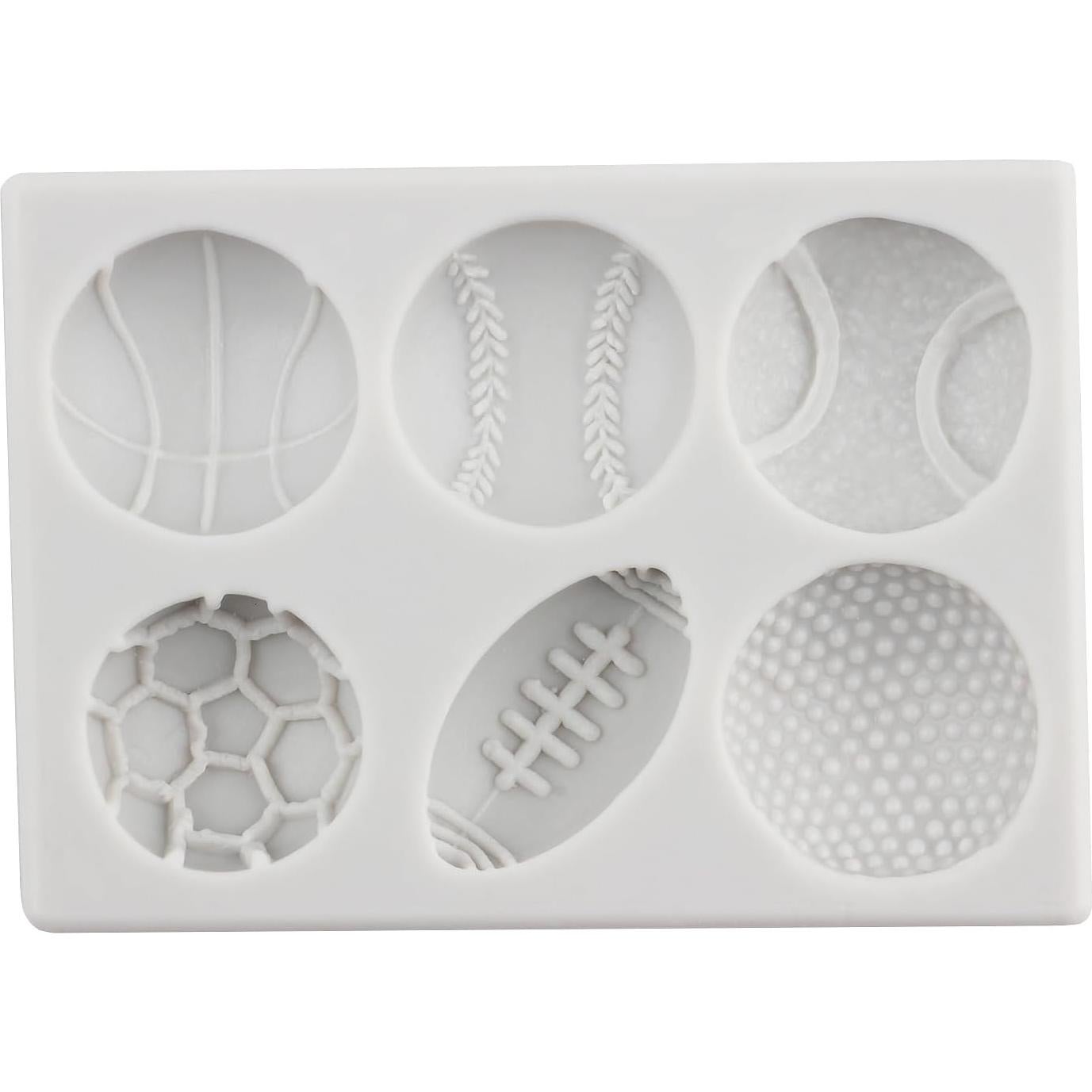 Set de 5 Moldes de Silicona para Fondant FCKEMLDS