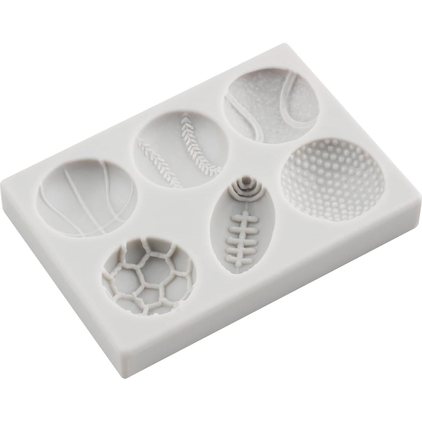 Set de 5 Moldes de Silicona para Fondant FCKEMLDS