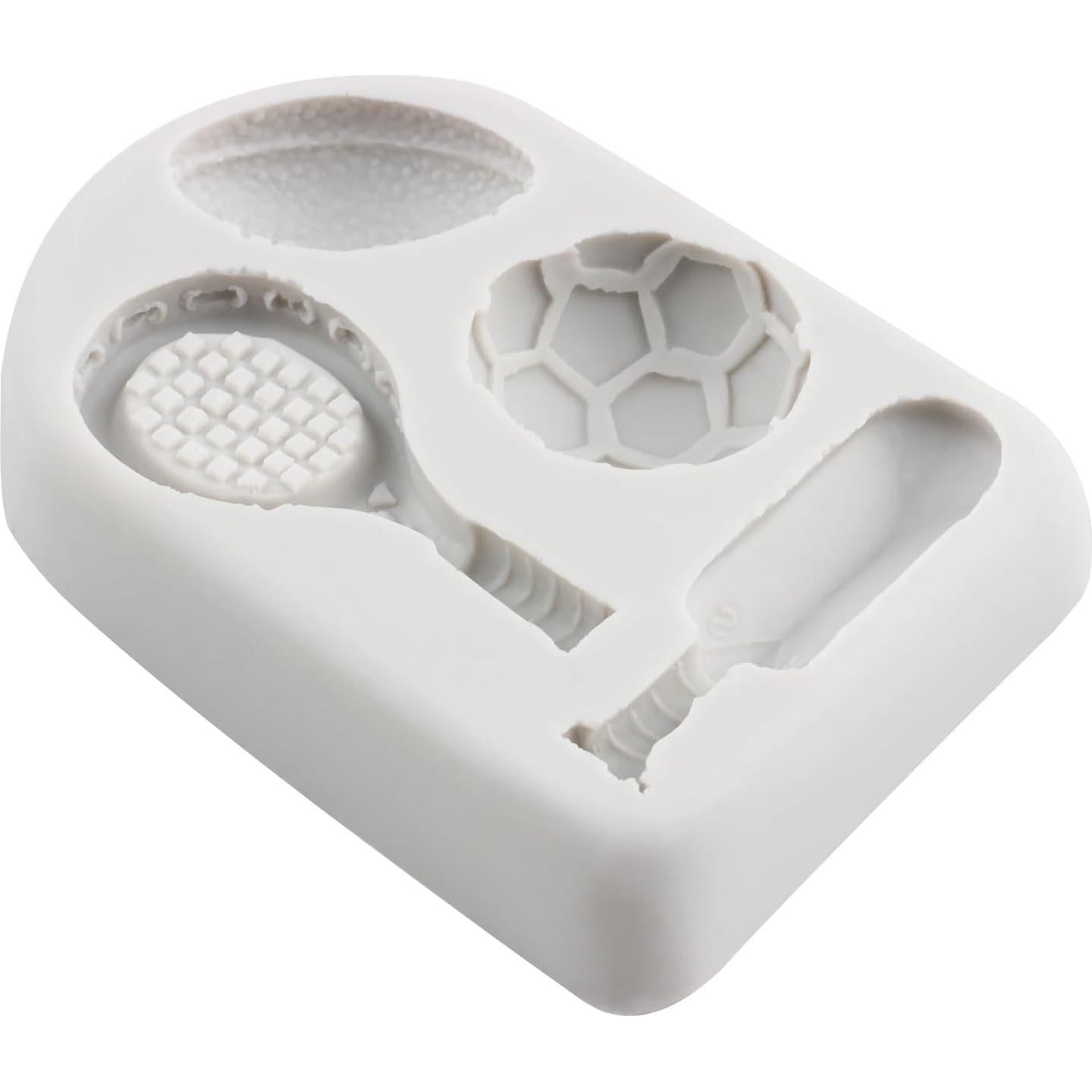 Set de 5 Moldes de Silicona para Fondant FCKEMLDS