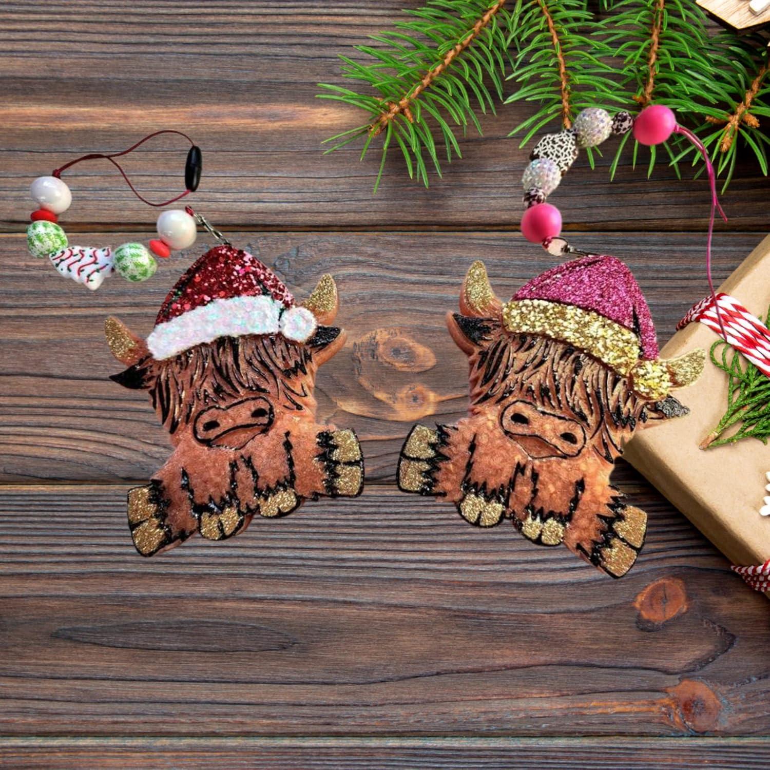 Molde de Silicona Sombrero de Santa Vaca Lashicorn 12.7x10.16 cm