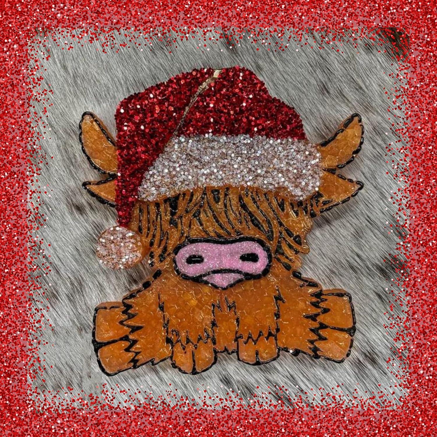 Molde de Silicona Sombrero de Santa Vaca Lashicorn 12.7x10.16 cm