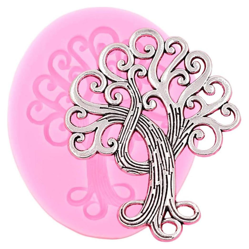 Molde de Silicona para Jabón Seedomes Árbol de Vida 8.3x7.1cm