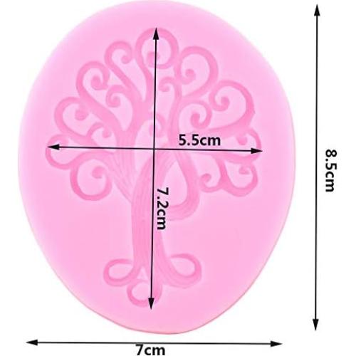 Molde de Silicona para Jabón Seedomes Árbol de Vida 8.3x7.1cm