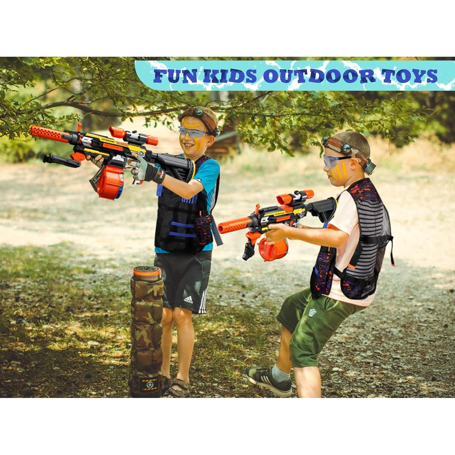 Pistola Juguete Automática JOYOOFANR con Chaleco Táctico