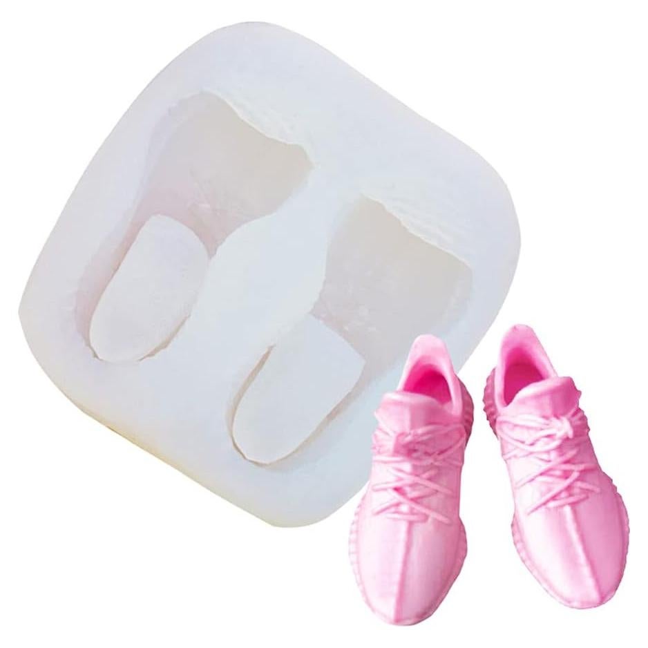 Molde de Silicona Cestony en Forma de Zapato para Pasteles