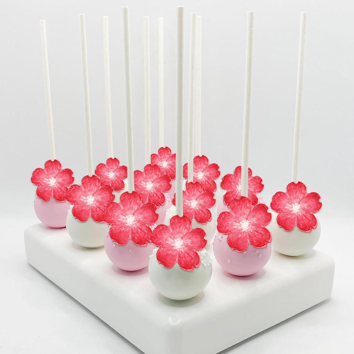 Moldes de Silicona en Forma de Flor YWZBOMOLD 4 Pcs