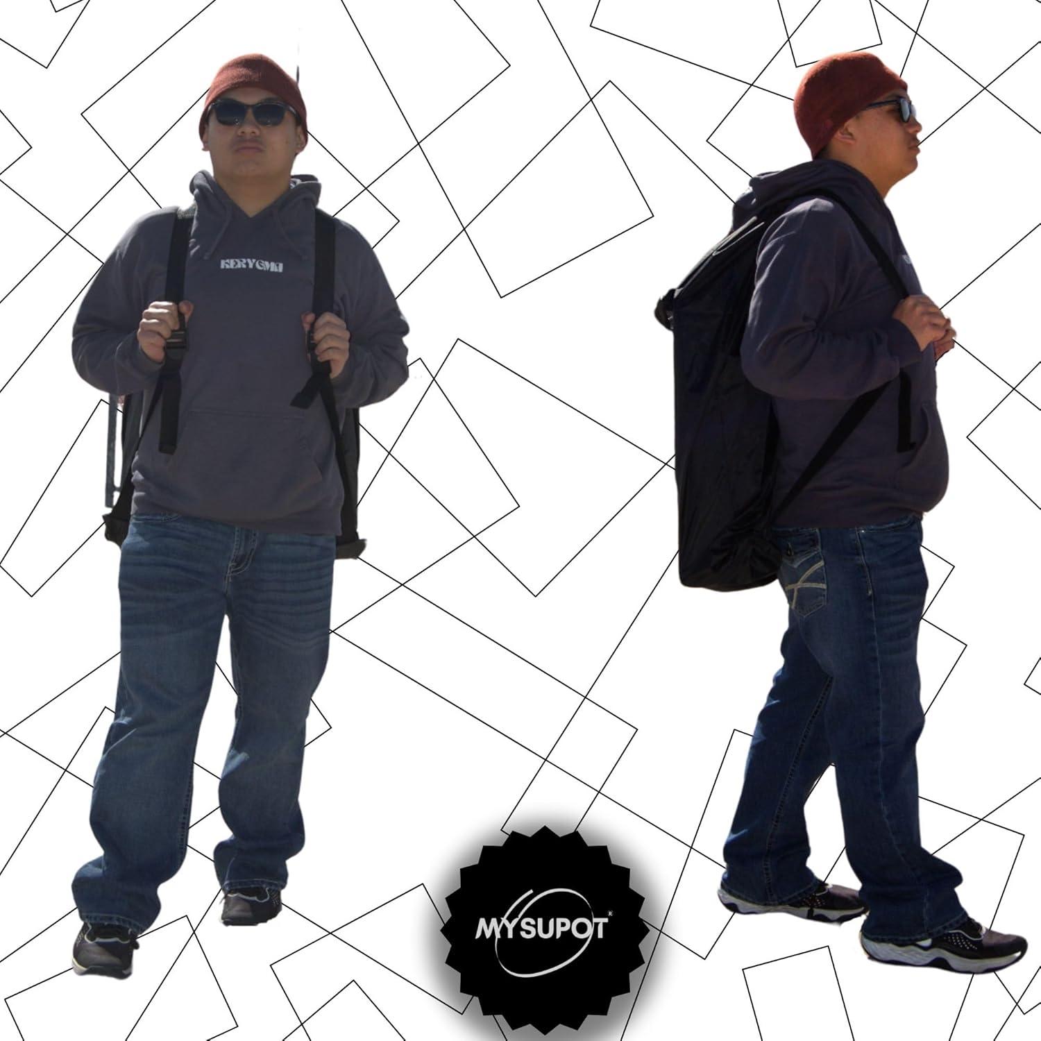 Bolsa de Almacenamiento MYSUPOT Negra 50.8x15.2x71.1 cm