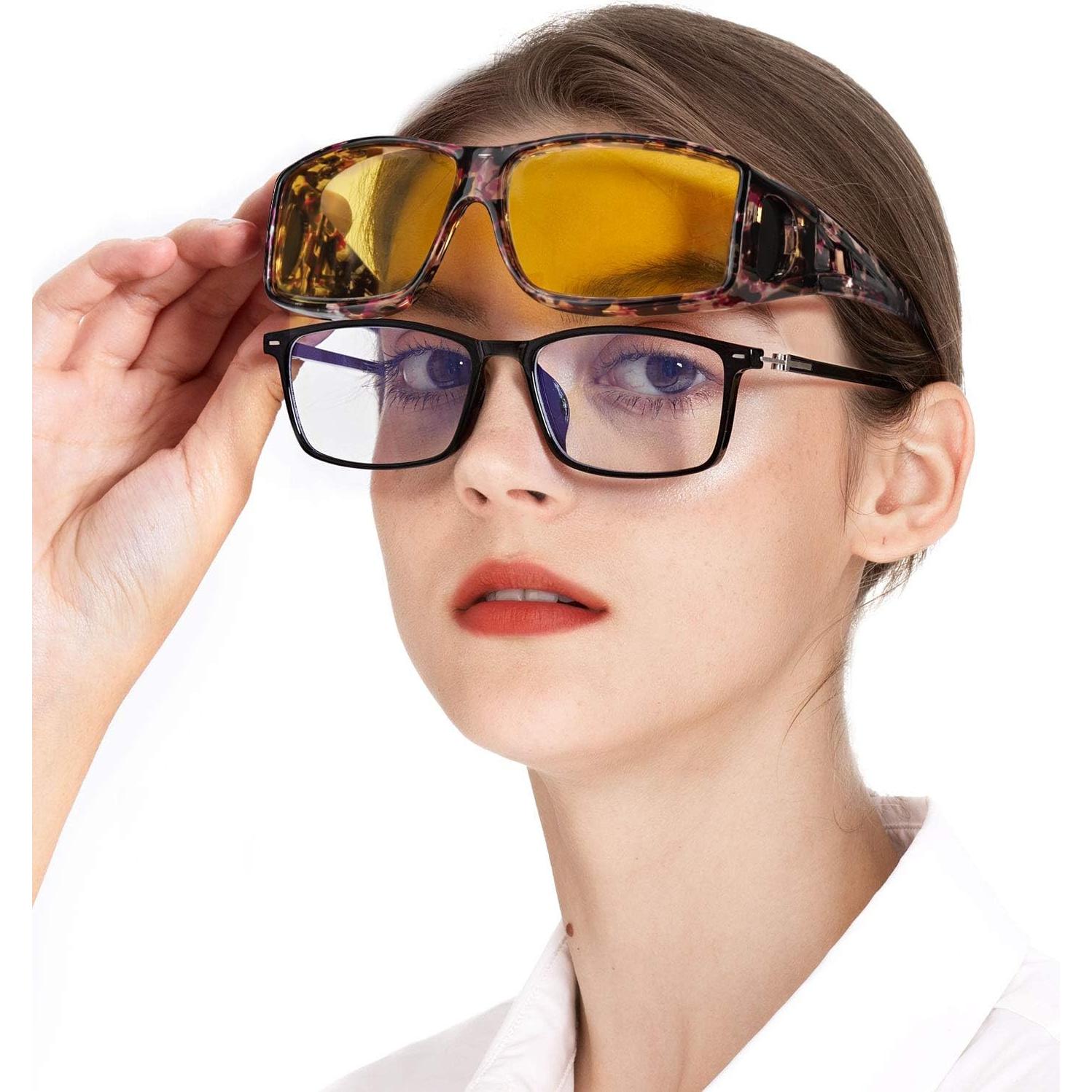 Gafas de Visión Nocturna LVIOE con Lentes Amarillos Polarizados