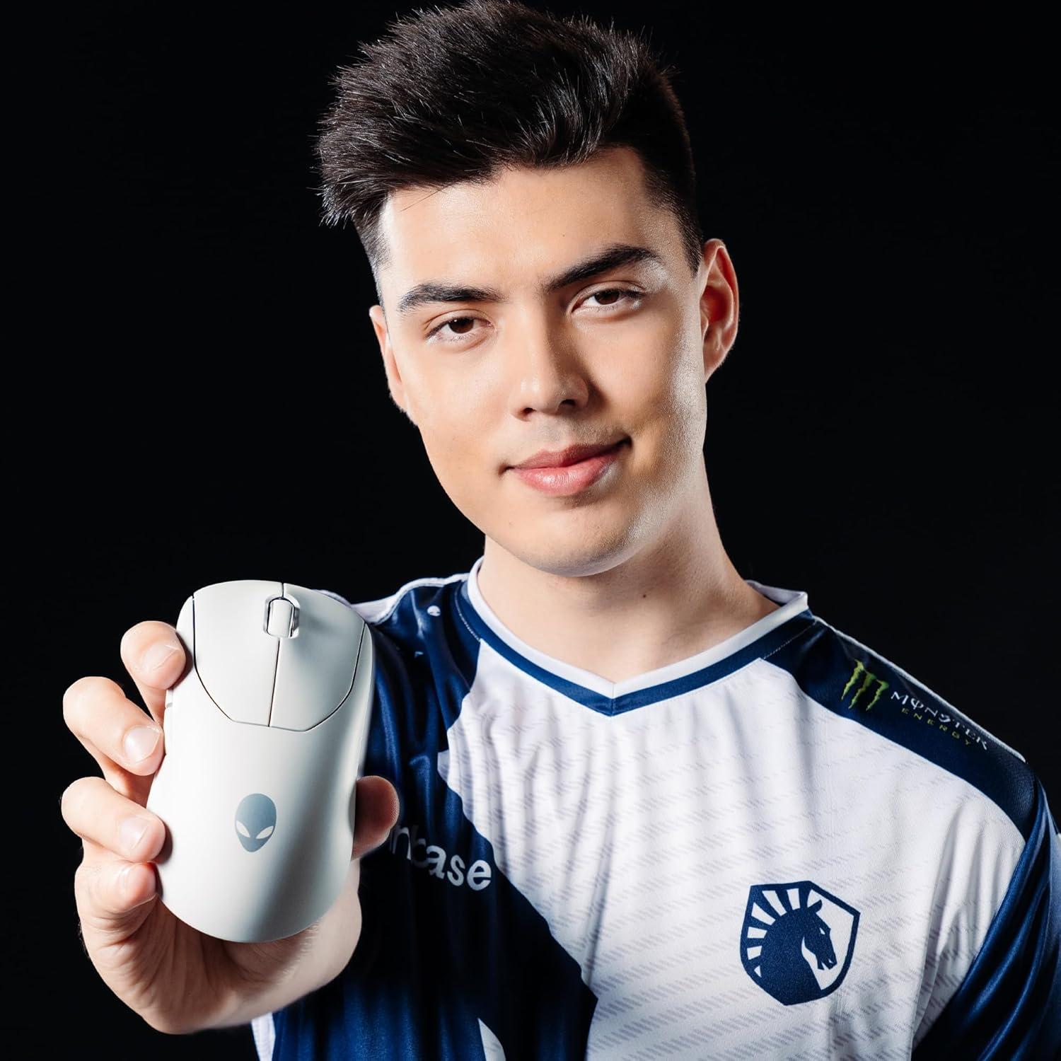 Ratón Gaming Inalámbrico Alienware Pro - Luz Lunar, 6 Botones