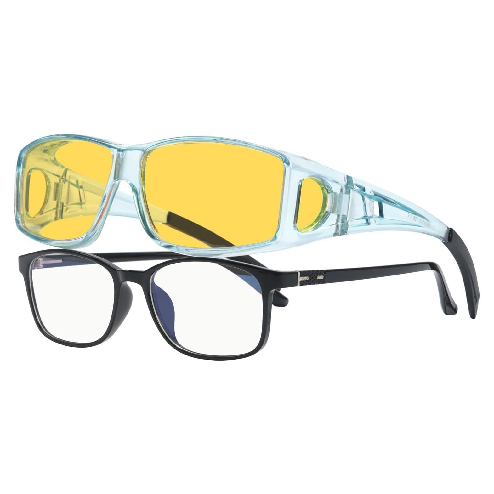 Gafas de Visión Nocturna LVIOE Wrap Around Amarillas