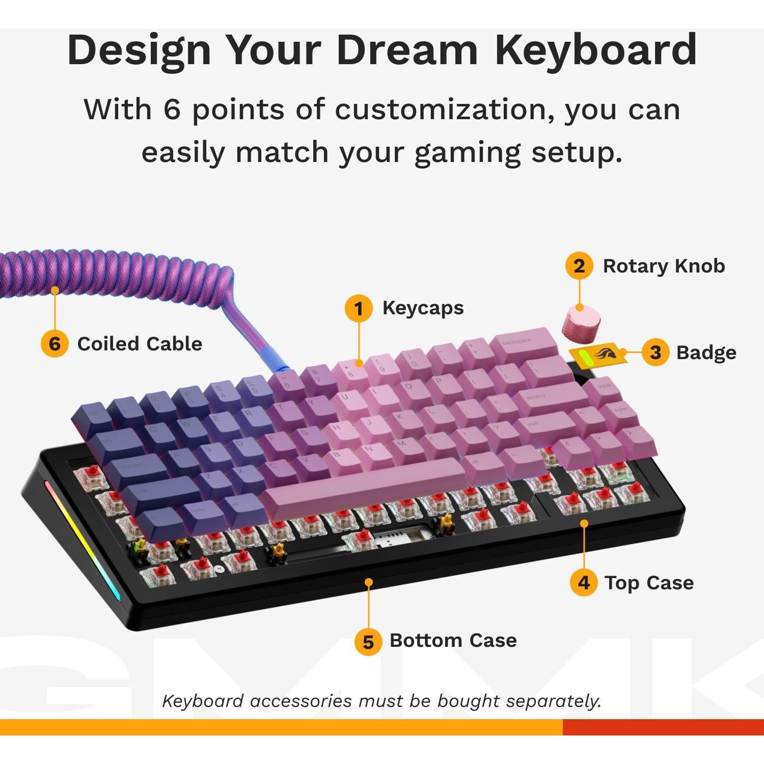 Teclado Glorious GMMK 3 Pro 65% Hotswappable Negro