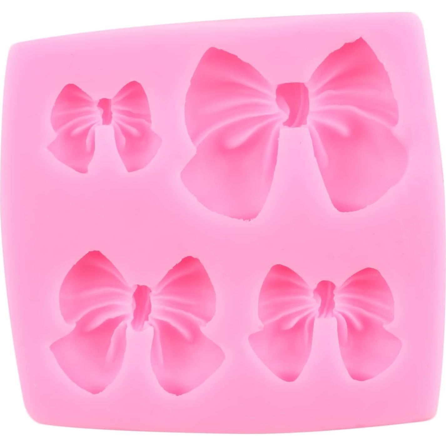 Set de 4 Moldes de Silicona LKDQUTHM para Fondant y Chocolate