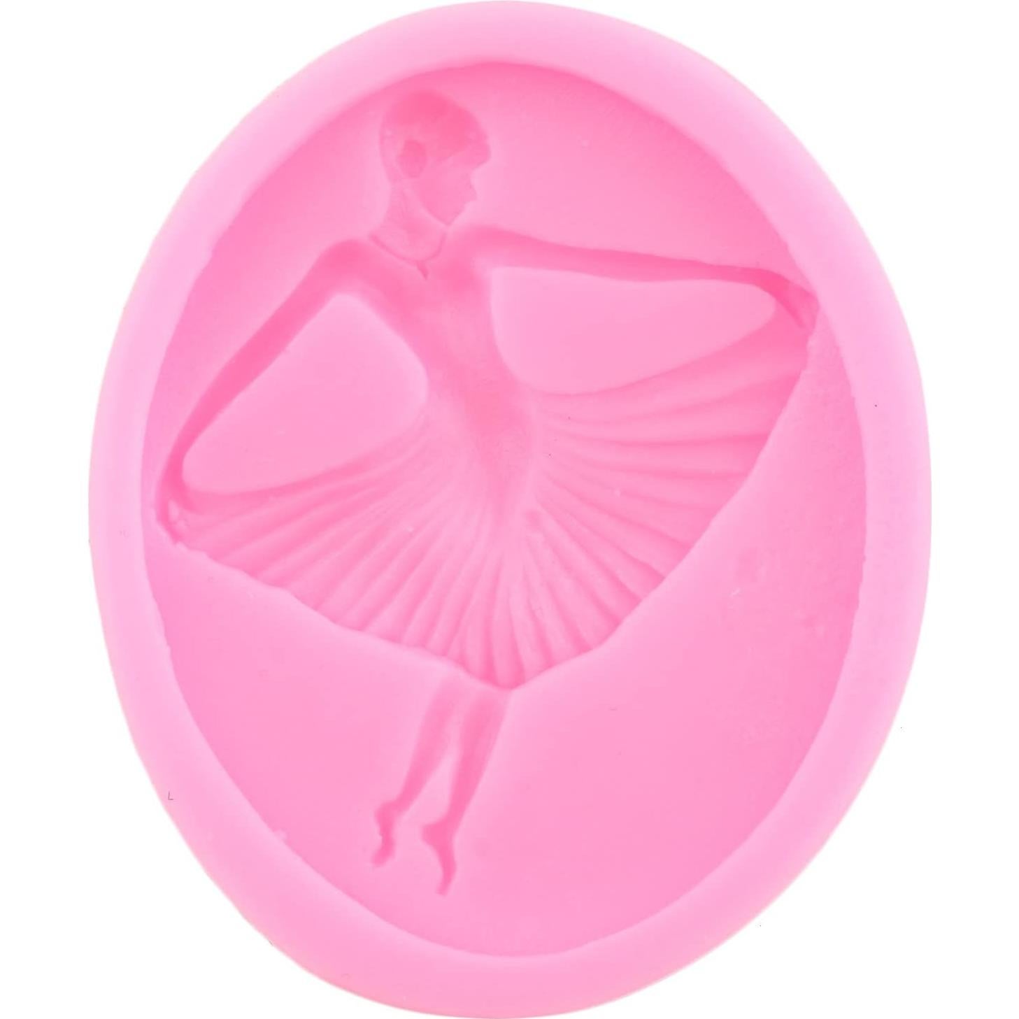 Set de 4 Moldes de Silicona LKDQUTHM para Fondant y Chocolate