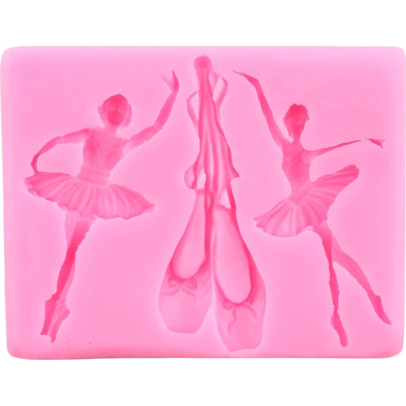 Set de 4 Moldes de Silicona LKDQUTHM para Fondant y Chocolate