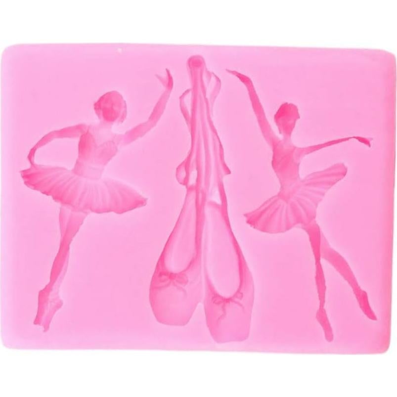 Molde de Silicona para Zapatos de Bailarina Seedomes 1pc