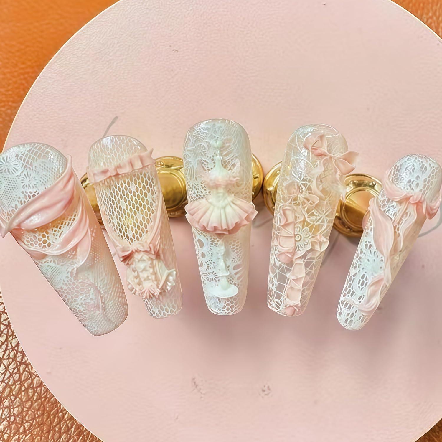 Molde de Silicona 3D Vestido Princesa y Zapatos Ballet BHCCXZ