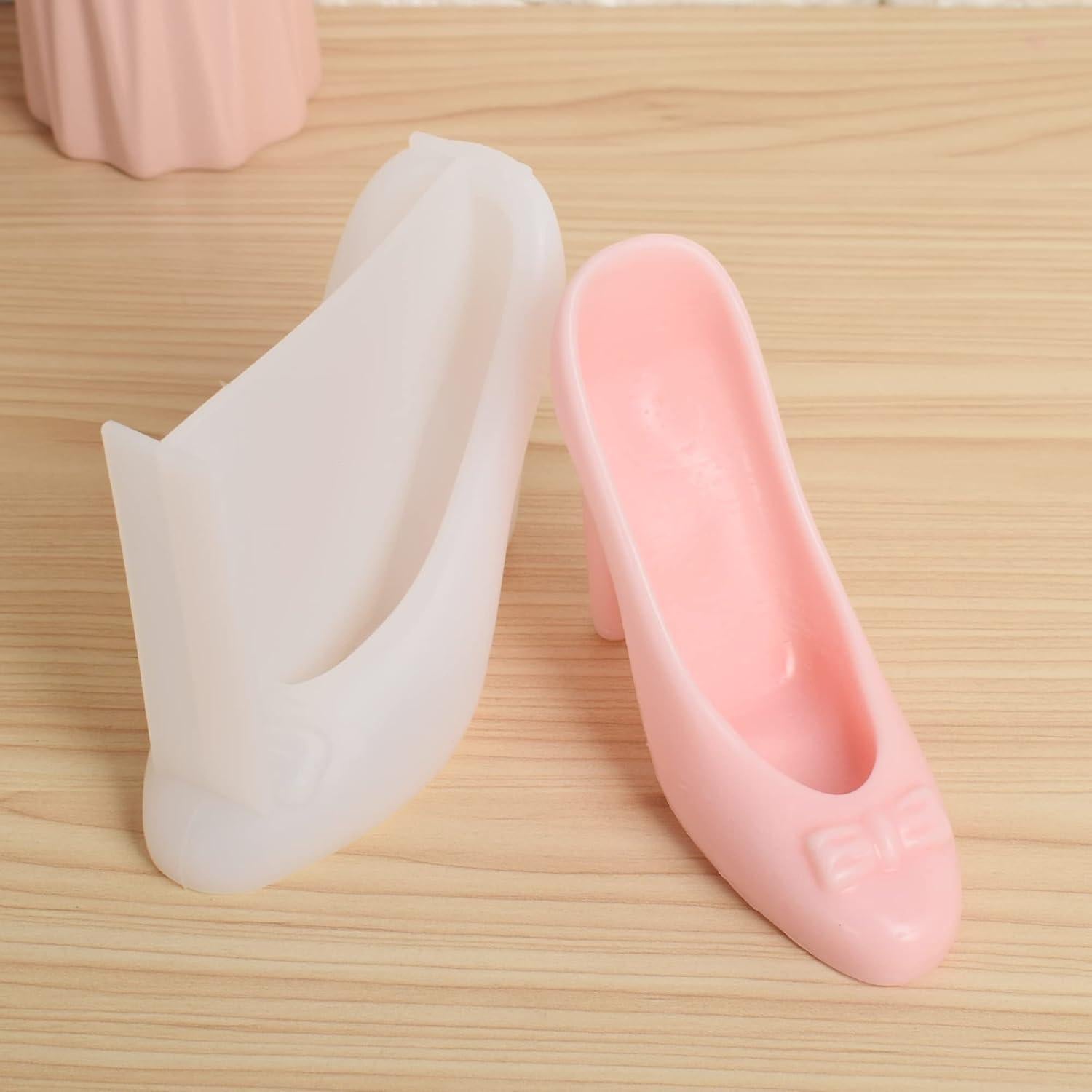 Molde de Silicona Zapato Tacón Alto Sunch Craft 13.5x11.5cm