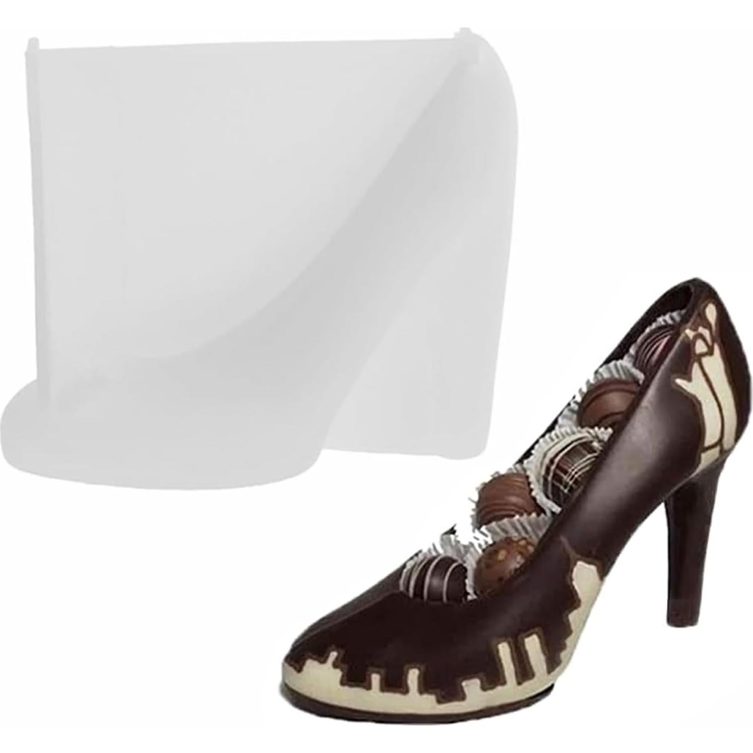 Molde de Silicona Zapato Tacón Alto Sunch Craft 13.5x11.5cm