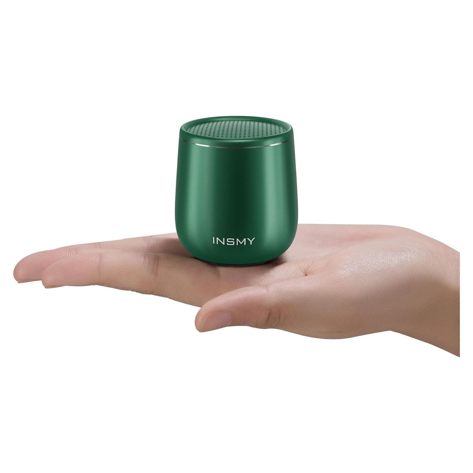 Altavoz Bluetooth INSMY C17-MAX Mini Impermeable Verde