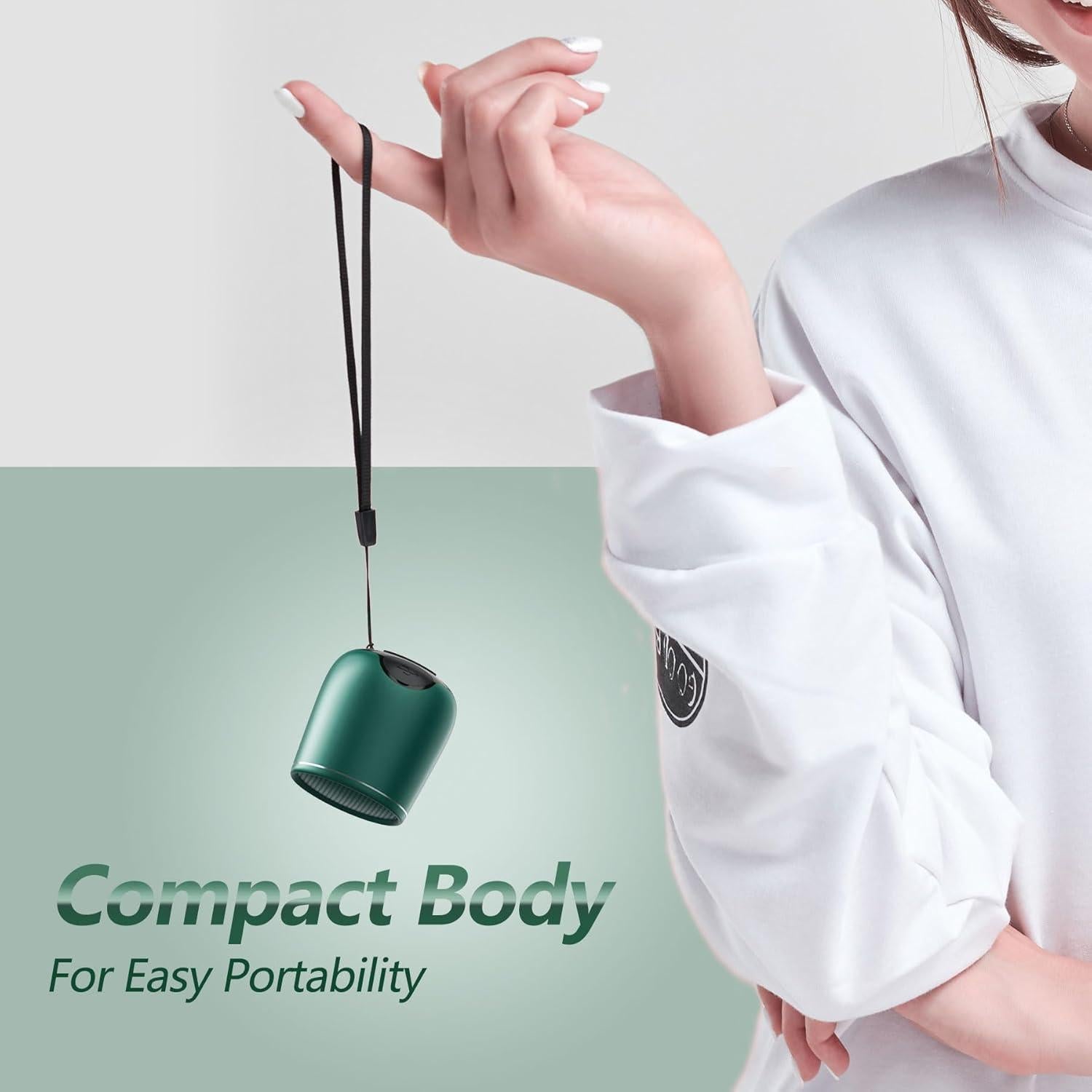 Altavoz Bluetooth INSMY C17-MAX Mini Impermeable Verde