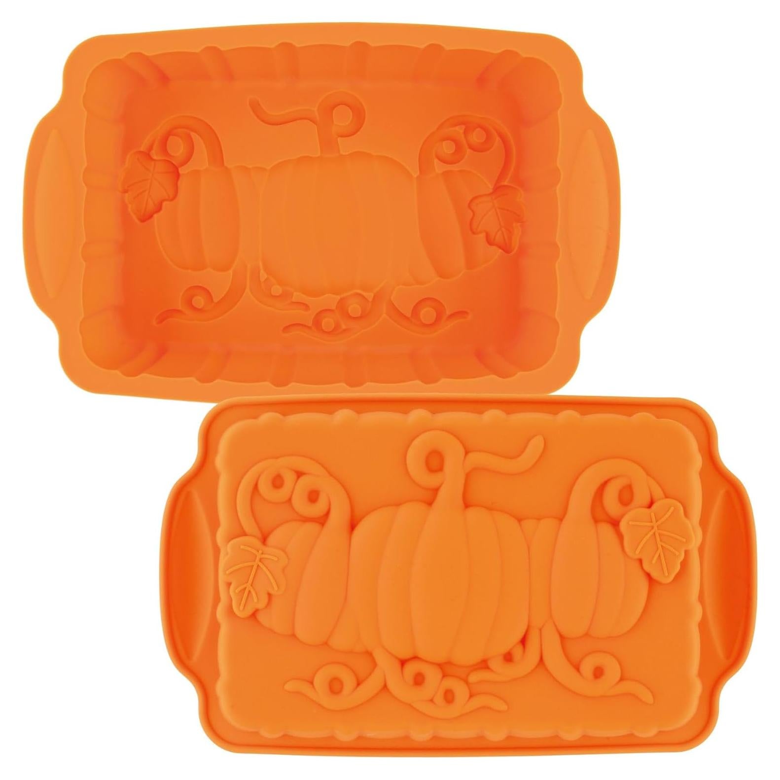 Juego de 2 Moldes de Silicona para Pan de Calabaza Supreme Housewares