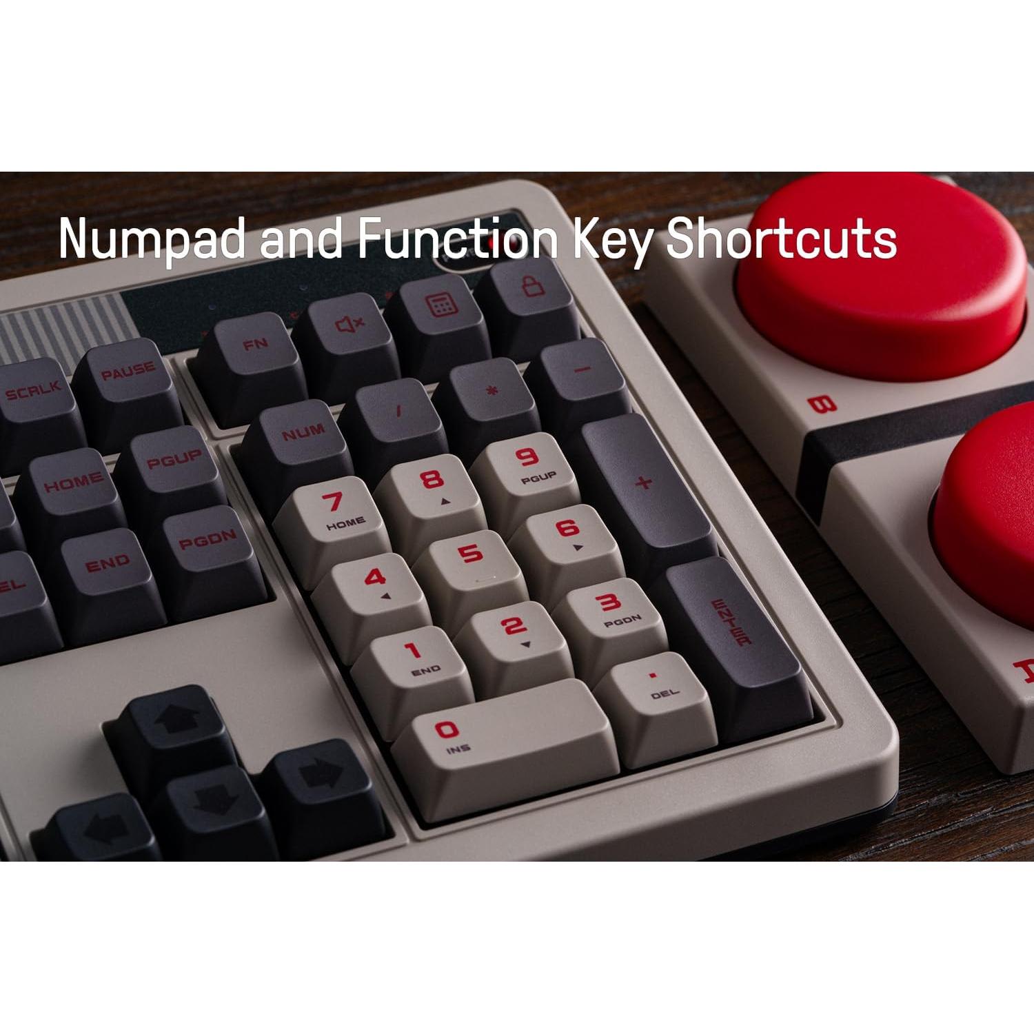 Teclado Mecánico 8Bitdo Edición N 108 Teclas Bluetooth USB-C