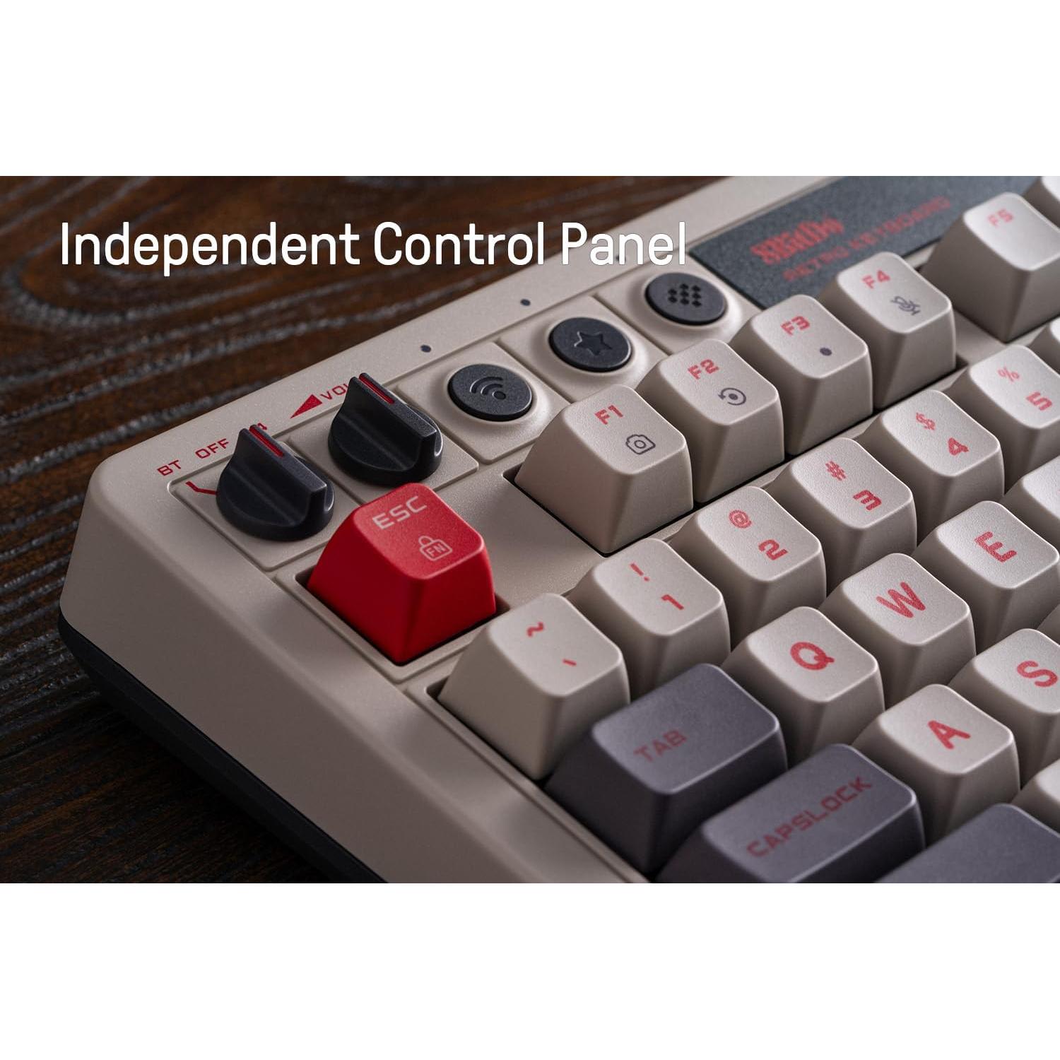 Teclado Mecánico 8Bitdo Edición N 108 Teclas Bluetooth USB-C