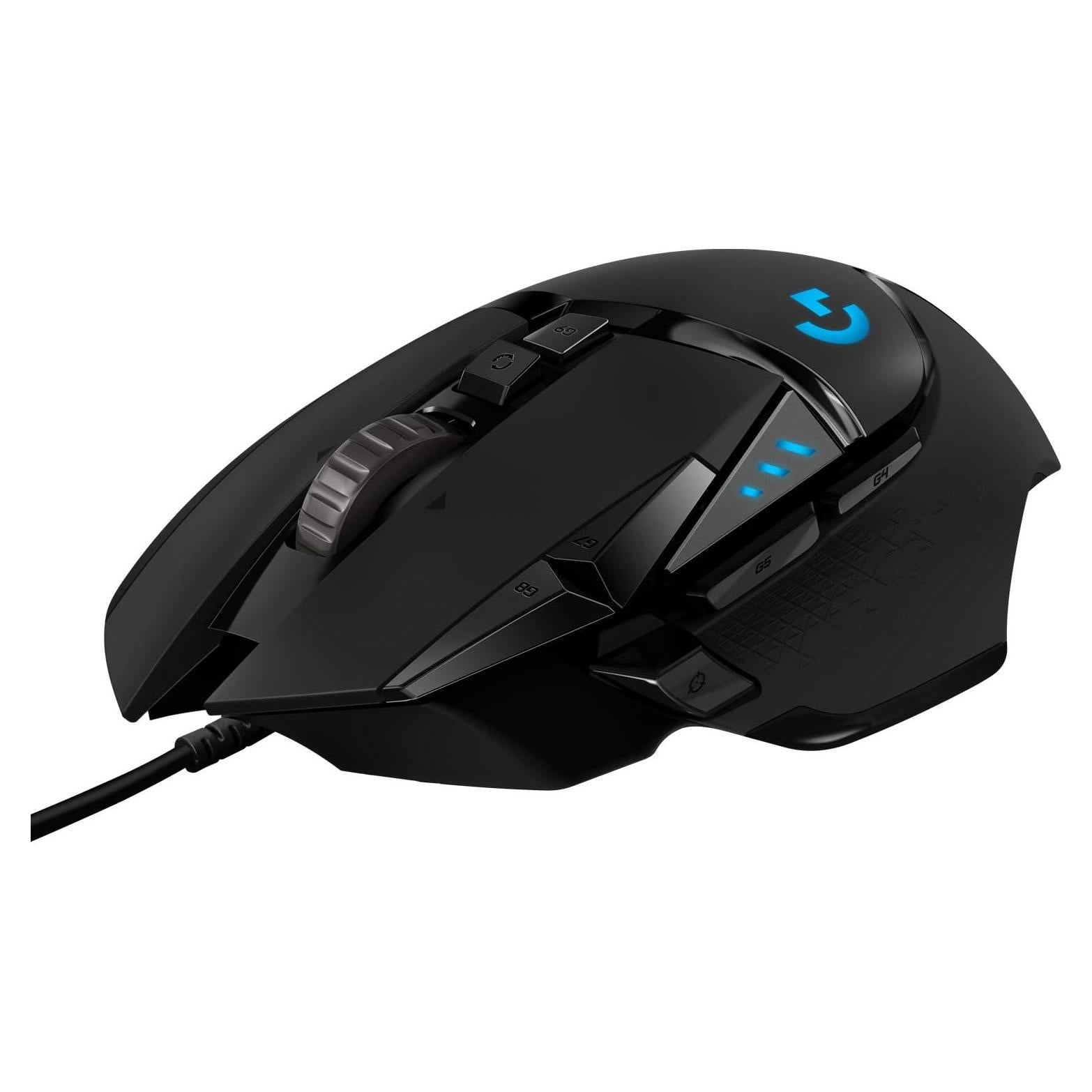 Ratón Gaming Logitech G502 HERO con Cable 25600 DPI RGB