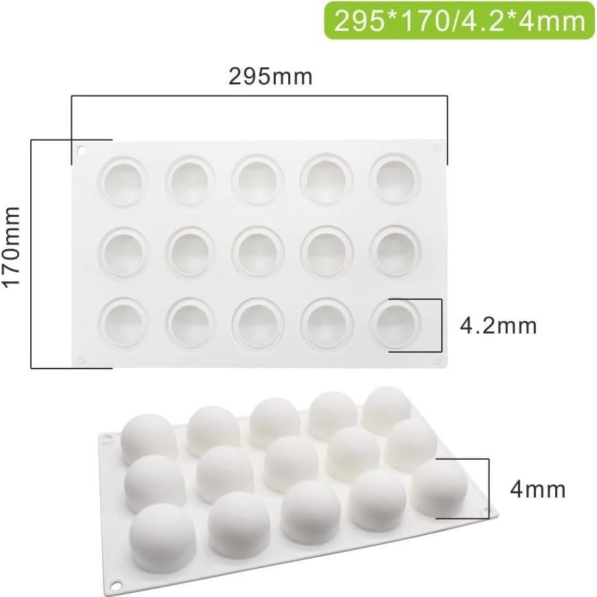 Molde de Silicona Antiadherente Mostsom 30x17.3 cm para Pasteles