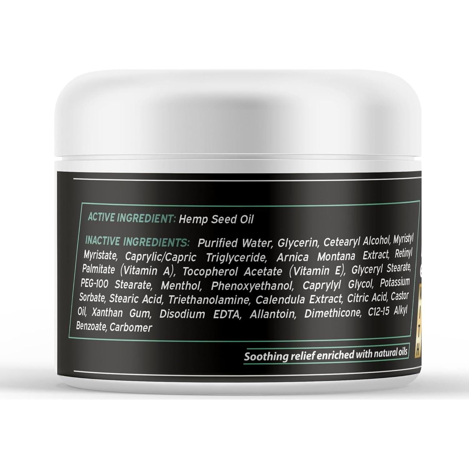 Crema de Cañamo Wellution MSM 113.4 g - Alivio Rápido