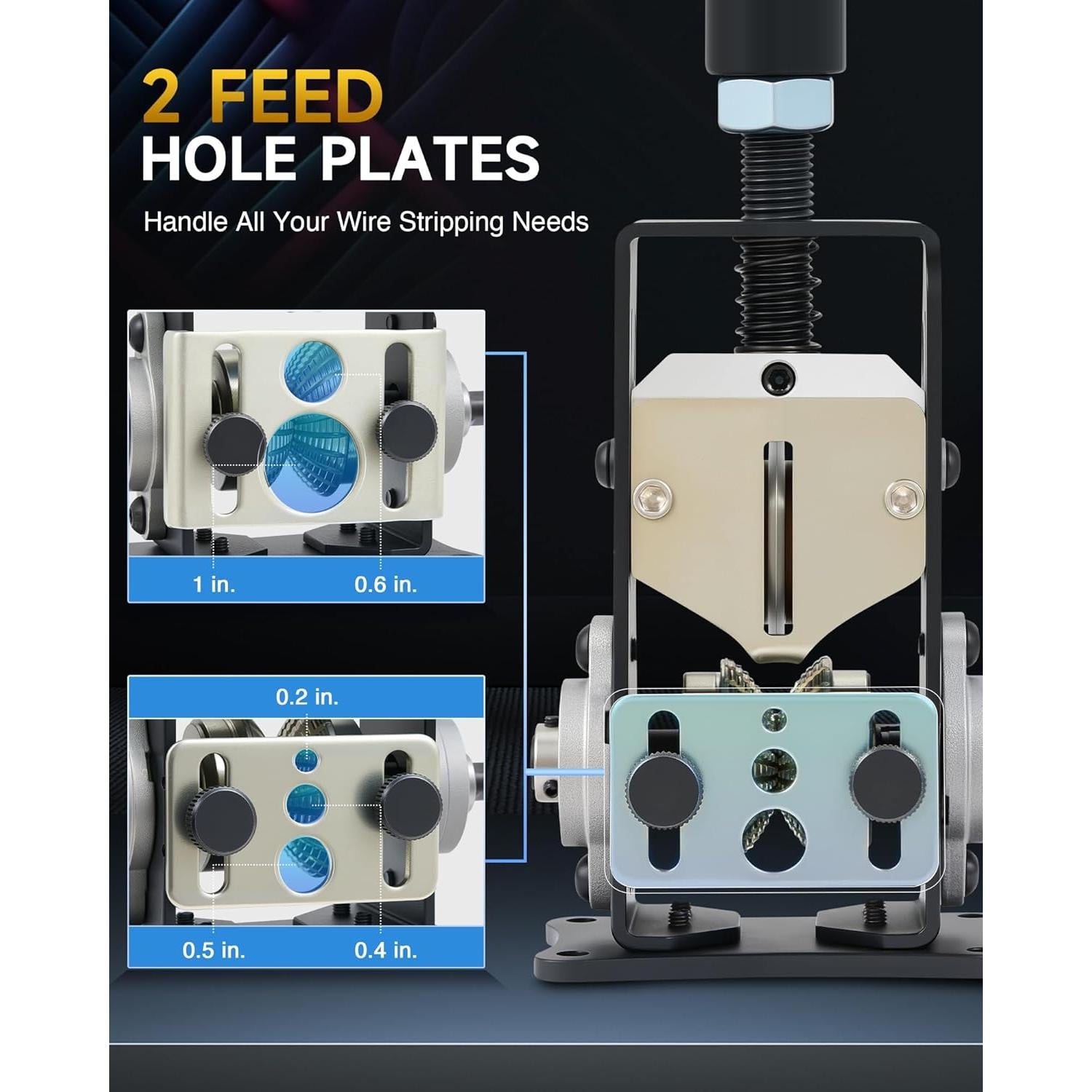 Desforradora Manual de Cables CREWORKS 0.06-1 Pulgada