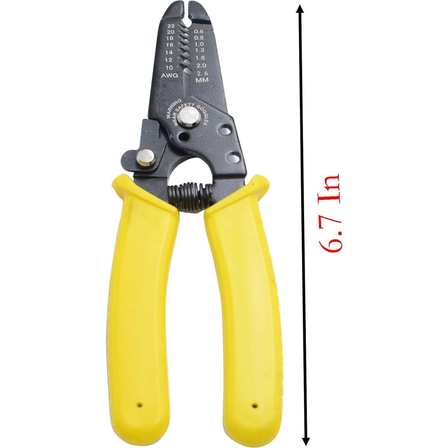 Destripador de Cables 3 en 1 YIKANGHENG 17 cm Acero Carbono