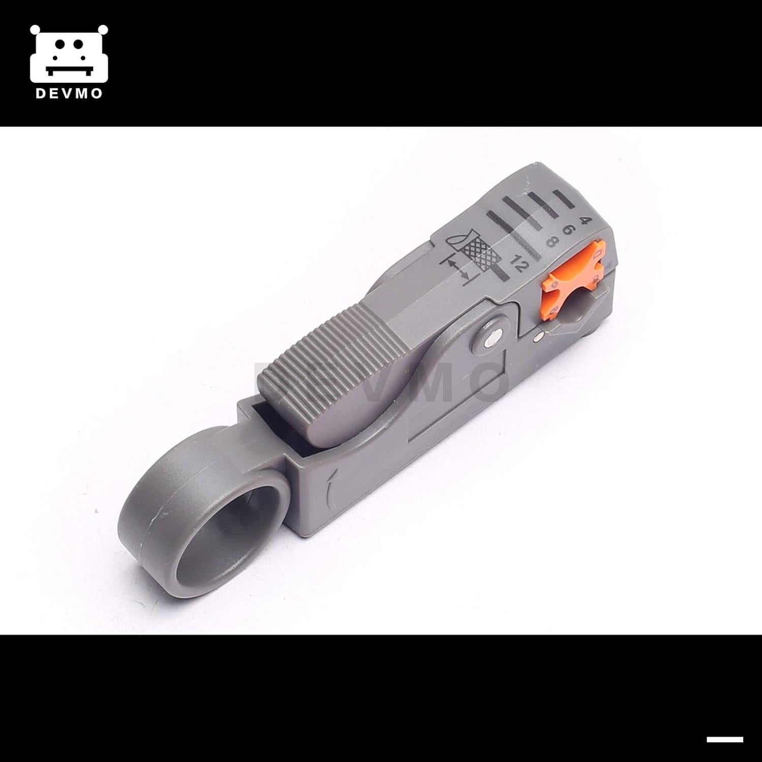 Herramienta Desforradora de Cable Coaxial DEVMO RG6 RG11 RG58 RG59