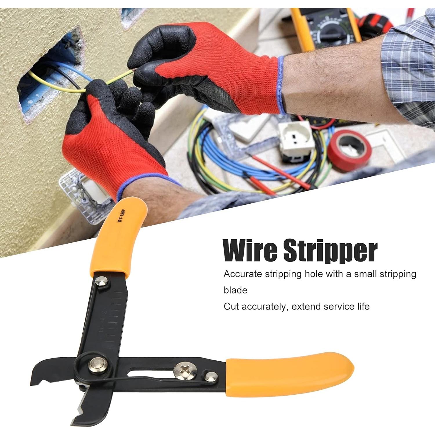 Destripador de Alambres Ajustable Hyuduo - 13.5 cm, Metal y Plástico