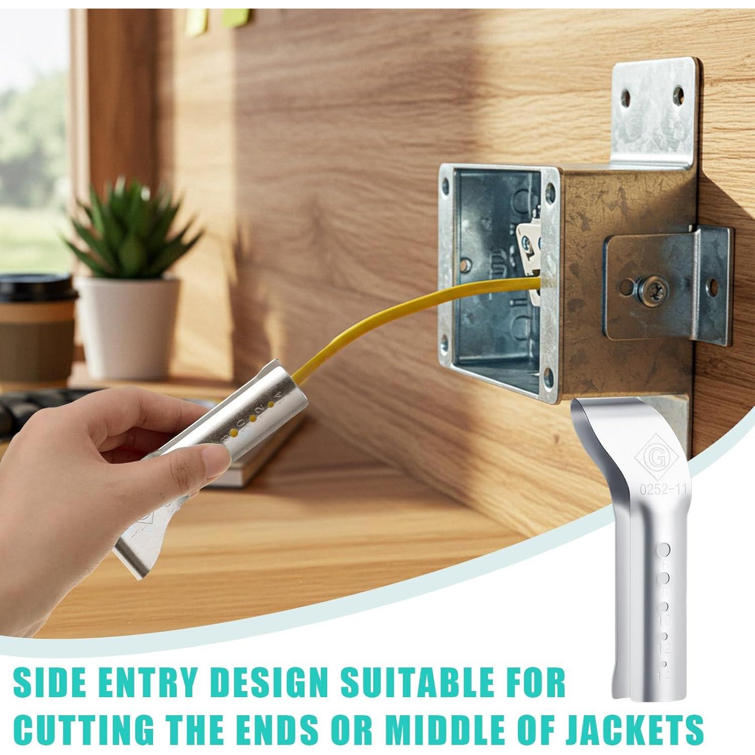 Corta Cables Acero Inoxidable Shimeyao 10 cm 2 Pcs 6-14 AWG