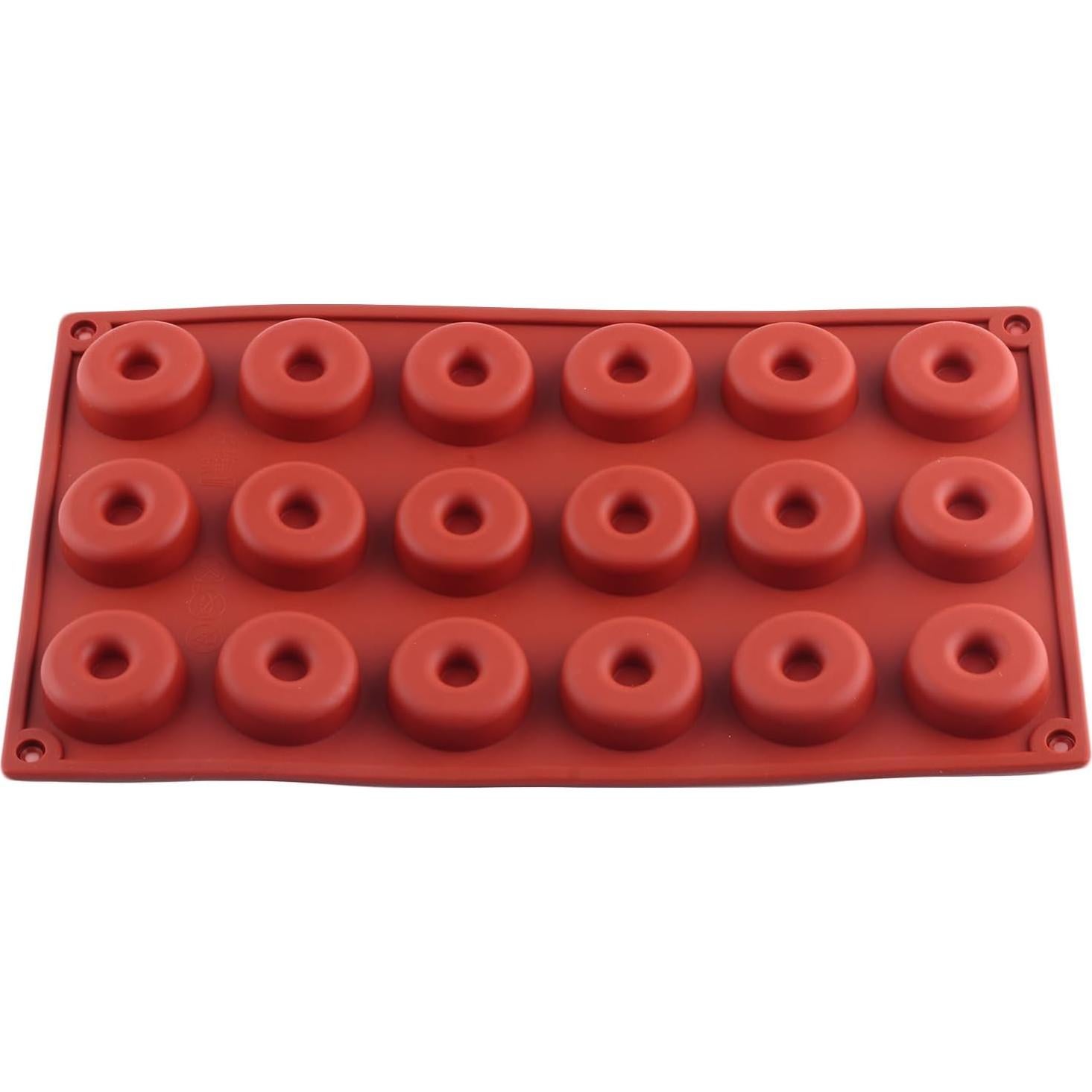 Molde de Silicona para Donuts AIBOYA 29x17 cm Reutilizable