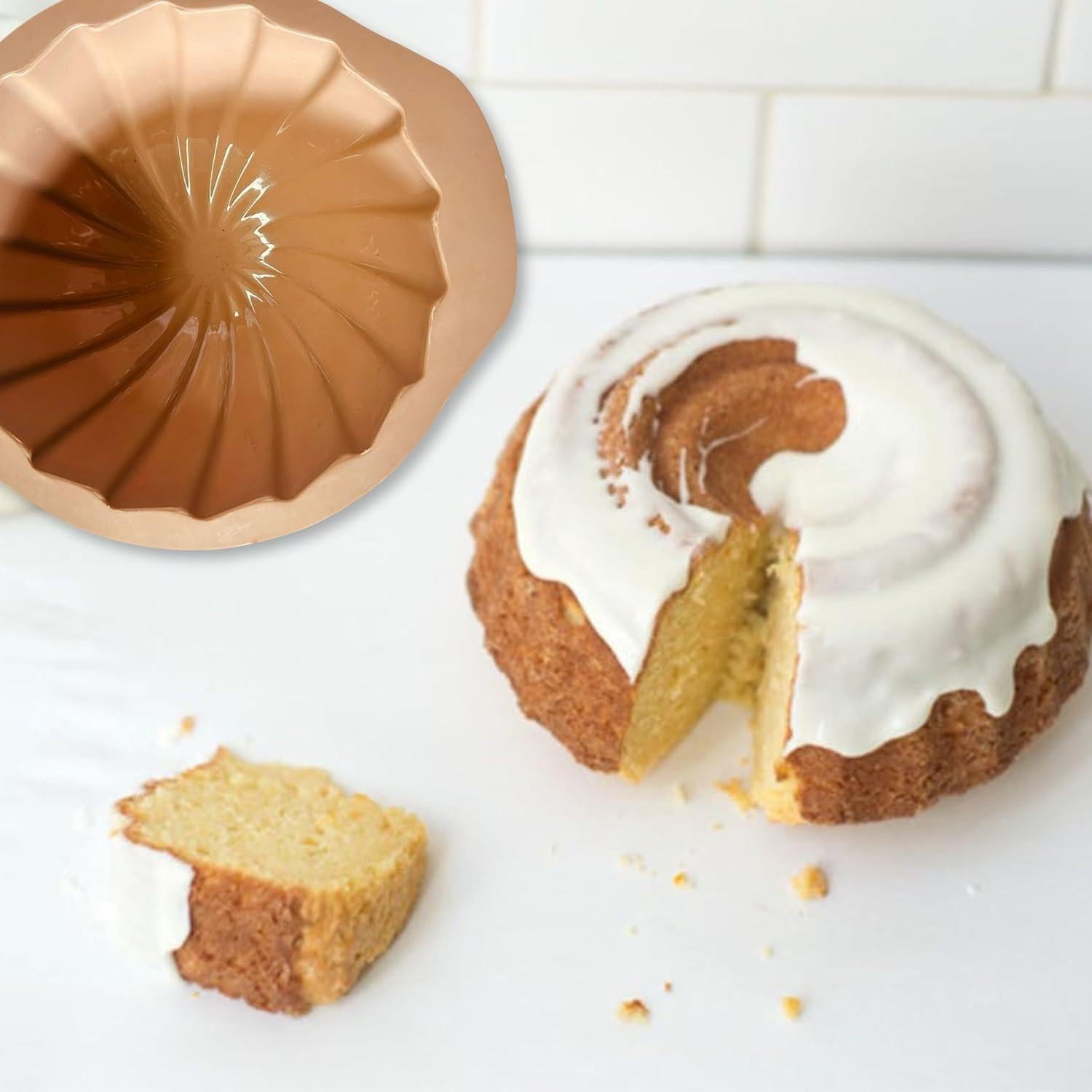 Paquete de 3 Moldes de Silicona RUPS KITCHENWARE Antiadherentes