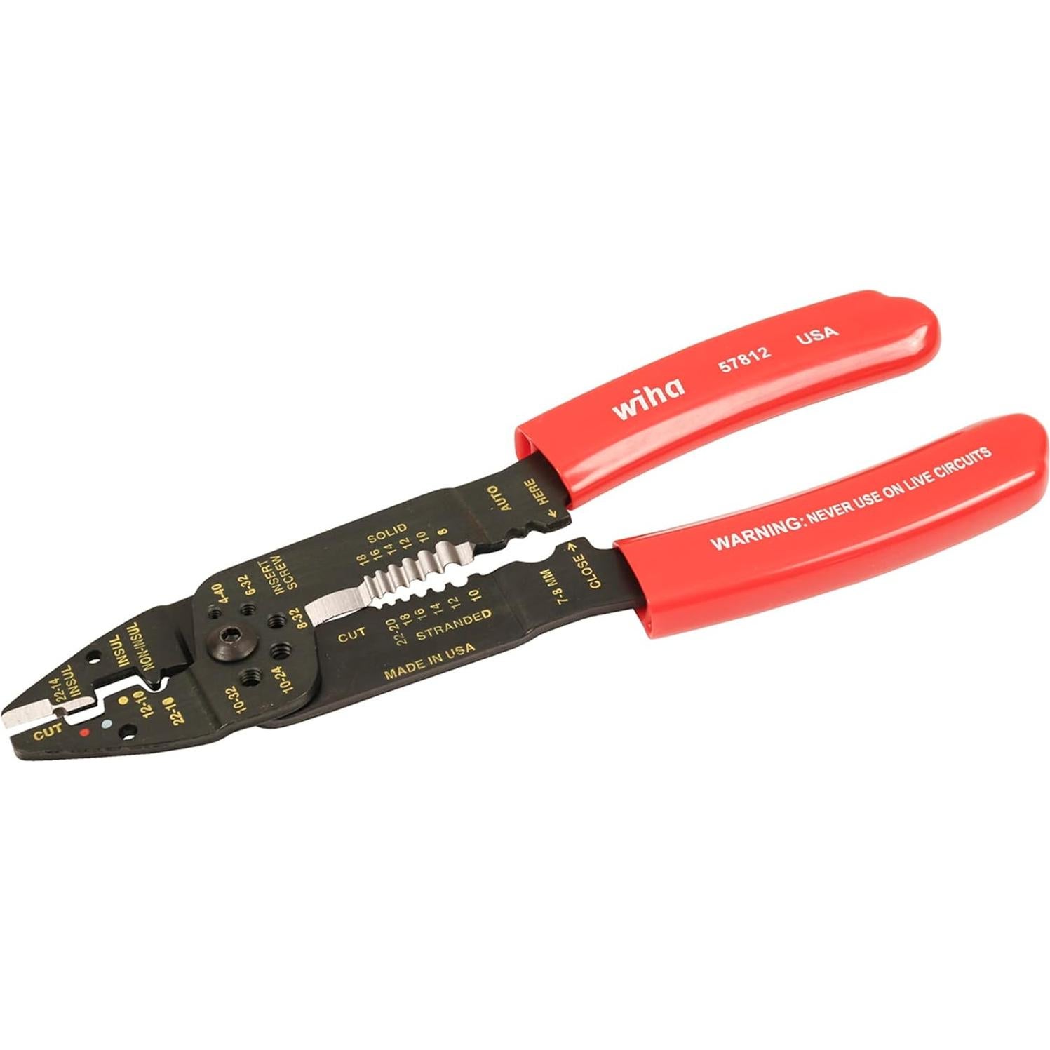 Pelacables y Alicates de Corte Wiha 57812 21.6 cm